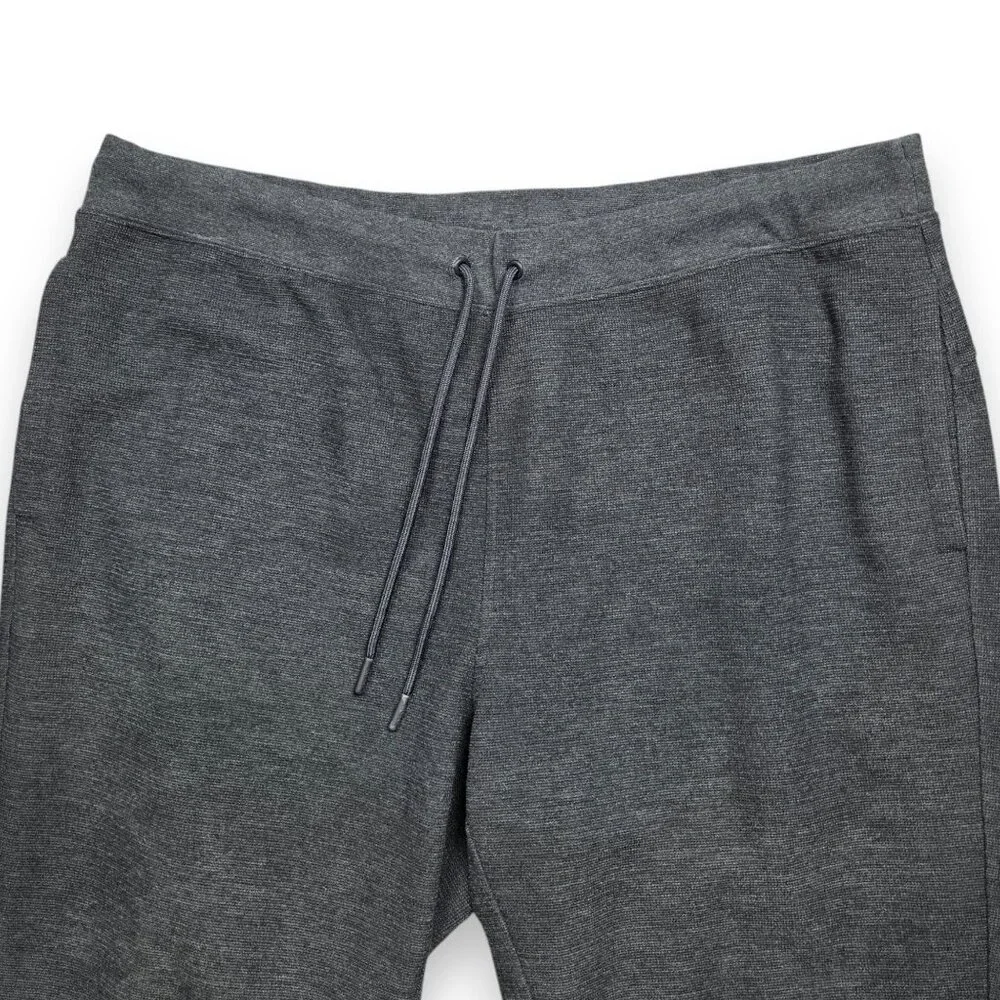VRST‎ Rest & Recovery Waffle Pant Mens XL Heather Gray SNAG Tapered Slim fit